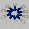 10 x Ring tongue 1,5-2,5mm², blue, M6