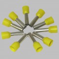  10 x wire ferrule 6mm², yellow