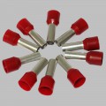  10 x wire ferrule 10mm², red