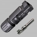 MC4 Male cable coupler for solar cable 4mm²-6mm²