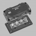 4er Hochstrom-Sammelschiene 4 x M10 bis 300A mit Abdeckung