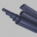 Schrumpfschlauch mit Kleber, verschiedene Durchmesser von 4,8 bis 39mm, Schrumpfverhältnis 3:1, schwarz