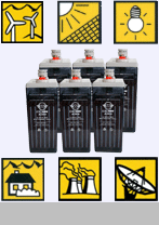 OPzS stationäre Batterien