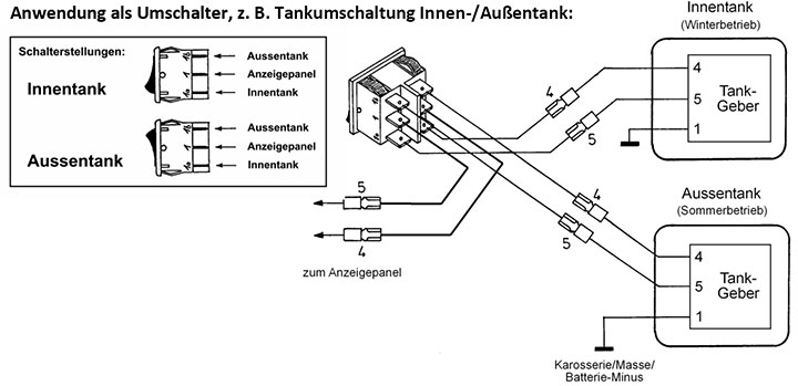 Umschalter Votronic 1289