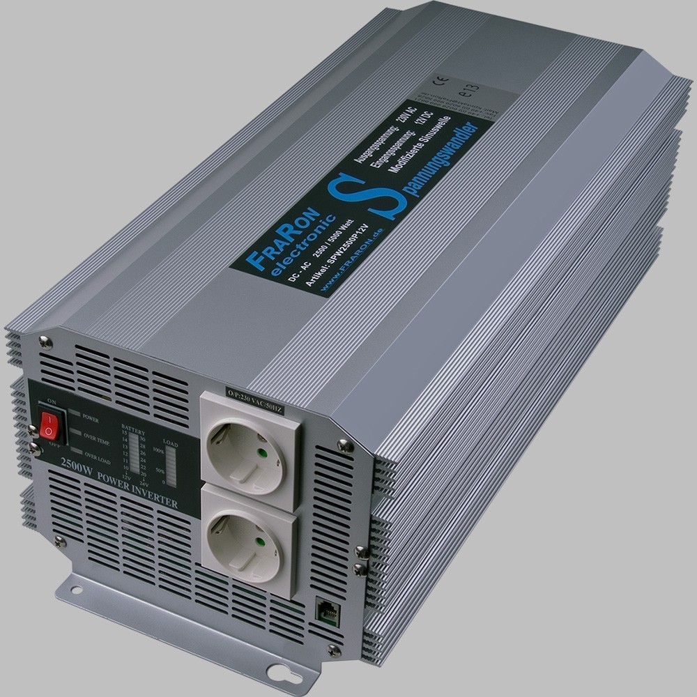 Wechselrichter modifizierter Sinus 4000 Watt 12V » fraron.de